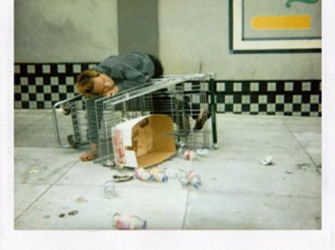 Untitled, (LA Drunk on Cart)