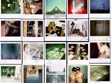 Polaroid wall