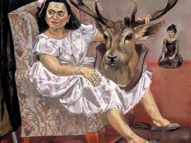 Snow White Playing with her Father’s Trophies