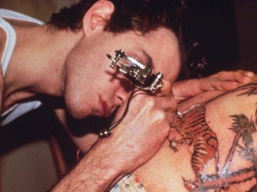 Thanksgiving (detail) Mark tattooing Mark, Boston, 1978