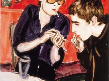 Jar vis and Liam Smoking