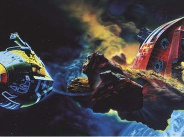 Ornamental Despair (Painting for Ian Curtis) After Chris Foss