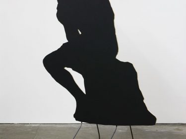 Sculpture Silhouette Prop (A. Rodin ‘The Thinker’ 1880)
