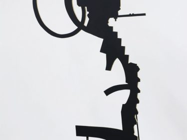 Sculpture Silhouette Prop (J. Tinguely ‘Variation IV’ 1966)